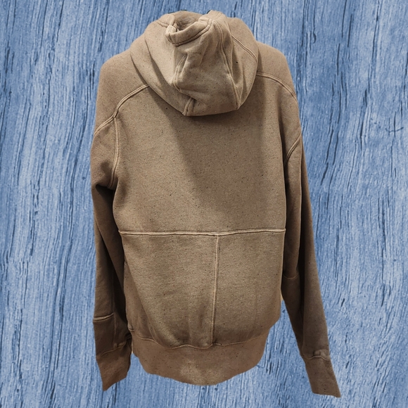 Women's Nike Move to Zero Gray Multicolored Speckles Logo Hoodie - Picture 2 of 8